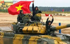 Đội tuyển xe tăng Việt Nam lọt vào chung kết bảng đấu 2 giải Tank Biathlon