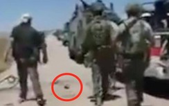 Lộ video Thiếu tướng Nga bị mìn tự chế cài đường hất văng, tử vong ở Syria