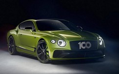 Chiêm ngưỡng Bentley Continental GT phiên bản màu xanh lá đặc biệt