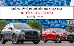 Những mẫu ô tô tiêu thụ nhiên liệu chưa tới 5 lít/ 100 km tại Việt Nam