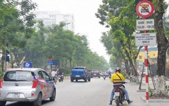 Hà Nội khôi phục biển cấm xe taxi trên nhiều tuyến phố