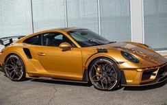 Chiêm ngưỡng siêu phẩm Porsche 911 được dát vàng cực độc