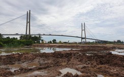 Cầu Mỹ Thuận 2: Vừa thi công vừa chờ mặt bằng