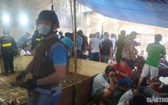 Cảnh sát ma túy ập bắt trường gà “khủng” ở TP.HCM, tạm giữ 39 người