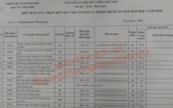 Điểm chuẩn Đại học Thương mại năm 2020