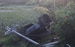 Xe tăng M41A3 Đài Loan đâm gãy cột điện, 1 người chết, 2 người bị thương