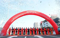 Phó Thủ tướng phát lệnh thông xe cầu cạn Mai Dịch - Nam Thăng Long