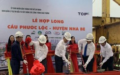 Hợp long cầu Phước Lộc, kết nối phía Nam TP.HCM