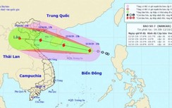 Bão số 7 “quả mít” giật cấp 10 tiến vào Bắc Trung Bộ