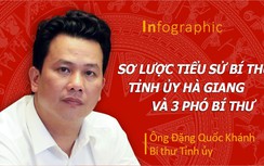 Sơ lược tiểu sử Bí thư Tỉnh ủy Hà Giang và 3 Phó bí thư