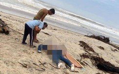 Quảng Nam: Phát hiện thi thể người đàn ông nước ngoài dạt trên bờ biển