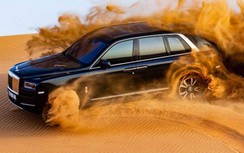Mãn nhãn với màn off-road trên sa mạc của xế sang Rolls-Royce