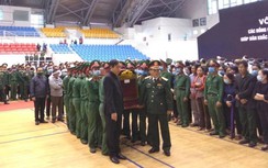 Tiễn 22 quân nhân Đoàn 337 hy sinh khi cứu hộ ở Quảng Trị về với quê nhà