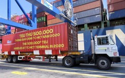 Tân Cảng Hải Phòng đón container thứ 500.000