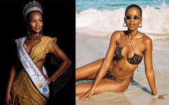 Đường cong bỏng mắt của "người đẹp đầu trọc" đăng quang Hoa hậu Nam Phi