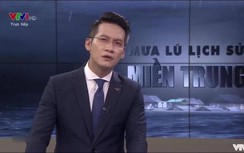 MC khóc vì mưa lũ trên Đài VTV: Có cần phải kìm chế cảm xúc?