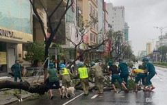Lực lượng GTVT Đà Nẵng căng mình khắc phục, đảm bảo giao thông sau bão