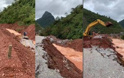 Quảng Bình: Nhiều tuyến đường tái ngập, đường lên Cha Lo lại chia cắt