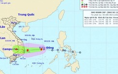 Bão số 12 kết hợp không khí lạnh gây mưa lớn ở miền Trung từ chiều nay