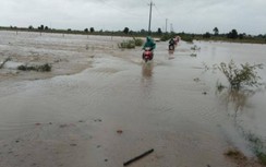 Thủy điện xả lũ, nhiều vùng ở Gia Lai bị ngập, quốc lộ 25 chia cắt