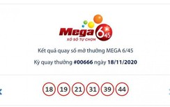 Kết quả xổ số Vietlott ngày 18/11: Có ai trúng giải Jackpot hơn 24 tỷ đồng?