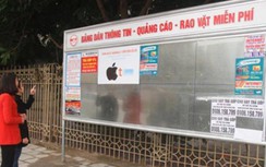 Hà Nội: Xử lý 2 cán bộ vụ đánh tráo hàng trăm cột bảng quảng cáo