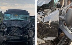 Vì sao xe Limousine tông đuôi ô tô đầu kéo trên cao tốc, 8 người bị thương?