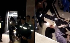 Ngã từ thang máy ở chung cư Hoàng Huy, 1 người bị thương nặng