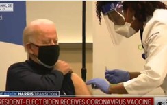 Video: Tổng thống Mỹ đắc cử Biden đi tiêm vaccine