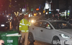Cận cảnh CSGT Đà Nẵng căng mình đảm bảo an toàn giao thông đêm Noel