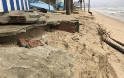 Bãi biển du lịch Đà Nẵng sạt lở nghiêm trọng