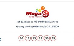 Kết quả xổ số Vietlott 6/45 (25/12): Giải khủng hơn 79 đồng tỷ vào túi ai?