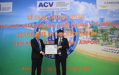 Sân bay Cam Ranh được chứng nhận chuẩn y tế, an toàn phòng chống Covid-19