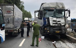 Xe tải mất thắng gây tai nạn liên hoàn trên đường dẫn Nam hầm Hải Vân