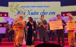 Tiên Nguyễn trao tặng 3 tỷ đồng tại chương trình “Mùa xuân cho em”