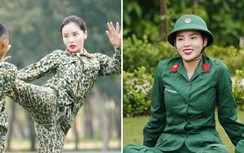 Hoa hậu Kỳ Duyên "ngầu" ra sao trong trang phục áo lính?