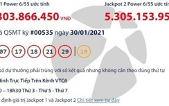 Kết quả xổ số Vietlott 30/1/2021: Tìm người may mắn trúng giải khủng 49 tỷ