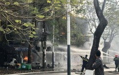 Hải Phòng: Đang cháy lớn tại quán karaoke MJM