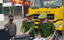 Hàng loạt xe bồn bê tông Việt Tiệp bị xử phạt lỗi đi vào đường cấm