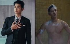 Song Joong Ki tái xuất, điển trai ngời ngời khoe body “sáu múi"