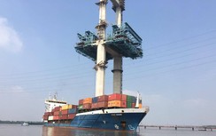 Tàu container đâm gãy cẩu thi công cầu Phước Khánh có ảnh hưởng đến cầu?