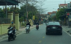 Lợi dụng dịch Covid-19, nhiều người Quảng Yên thản nhiên đầu trần đi xe máy