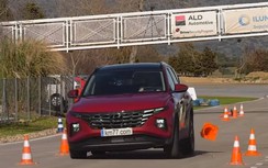 Hyundai Tucson 2021 đạt điểm thấp ở bài thử nghiệm đánh lái gấp