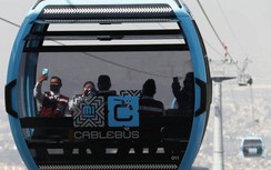 Mexico City dùng cáp treo phục vụ vận tải công cộng