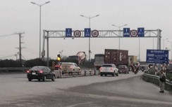 Ngày đầu hạ tốc độ lưu thông xuống 60km/h, cầu Thanh Trì còn ùn tắc?