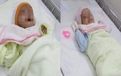 Hai bé sơ sinh bị bỏ rơi tại chùa Thủ Dương đang trong tình trạng nguy kịch