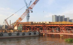 Cầu Thủ Thiêm 2, TP.HCM sẽ hoàn thành trước 30/4/2022 sau 2 năm trễ hẹn