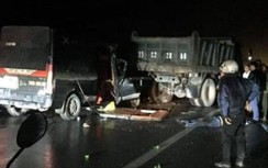 Xe khách va chạm xe tải trên QL3 mới Thái Nguyên-Bắc Kạn, 3 người tử vong