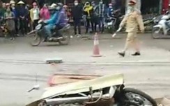 Bắc Giang: Người phụ nữ tử vong vì xe chở dầu cán qua, QL31 ách tắc cục bộ