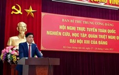 Bộ GTVT tổ chức hội nghị trực tuyến triển khai Nghị quyết XIII của Đảng